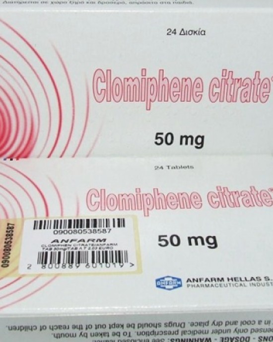 Clomiphene Citrate Clomid 50mg 24 Tabs