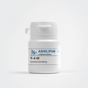 Adelphi Research T4 Thyroid Tabs 25