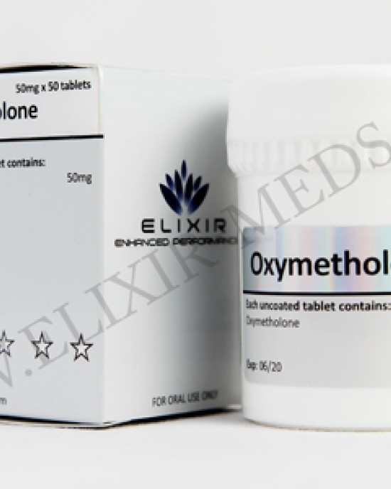 Elixir Meds Oxymetholone 50mg 50 Tabs