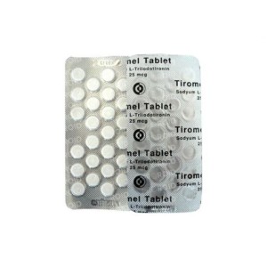 Tiromel T3 25mcg 25 Tabs